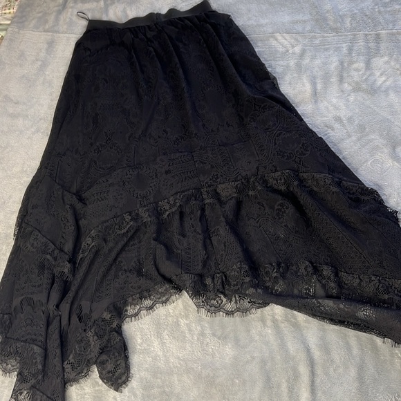 🎯Killstar Morte Mistress Maxi Skirt Black Size Medium - Picture 11 of 15